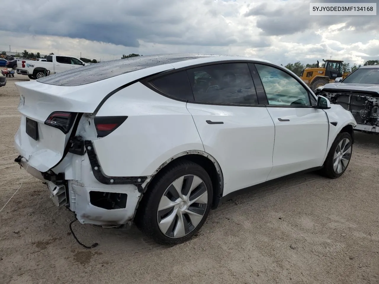 2021 Tesla Model Y VIN: 5YJYGDED3MF134168 Lot: 70840584