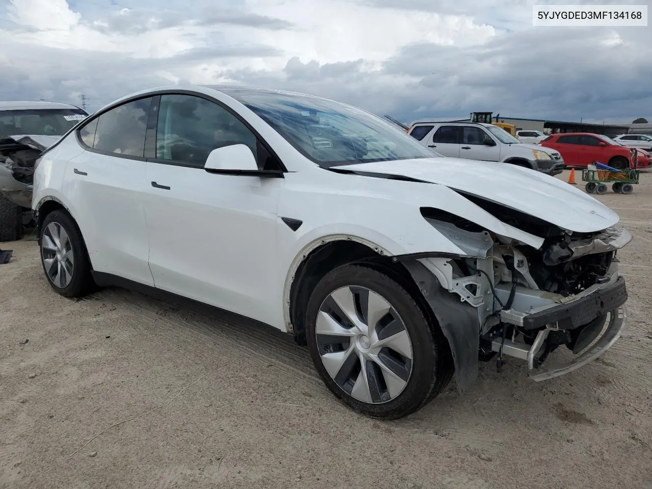 5YJYGDED3MF134168 2021 Tesla Model Y