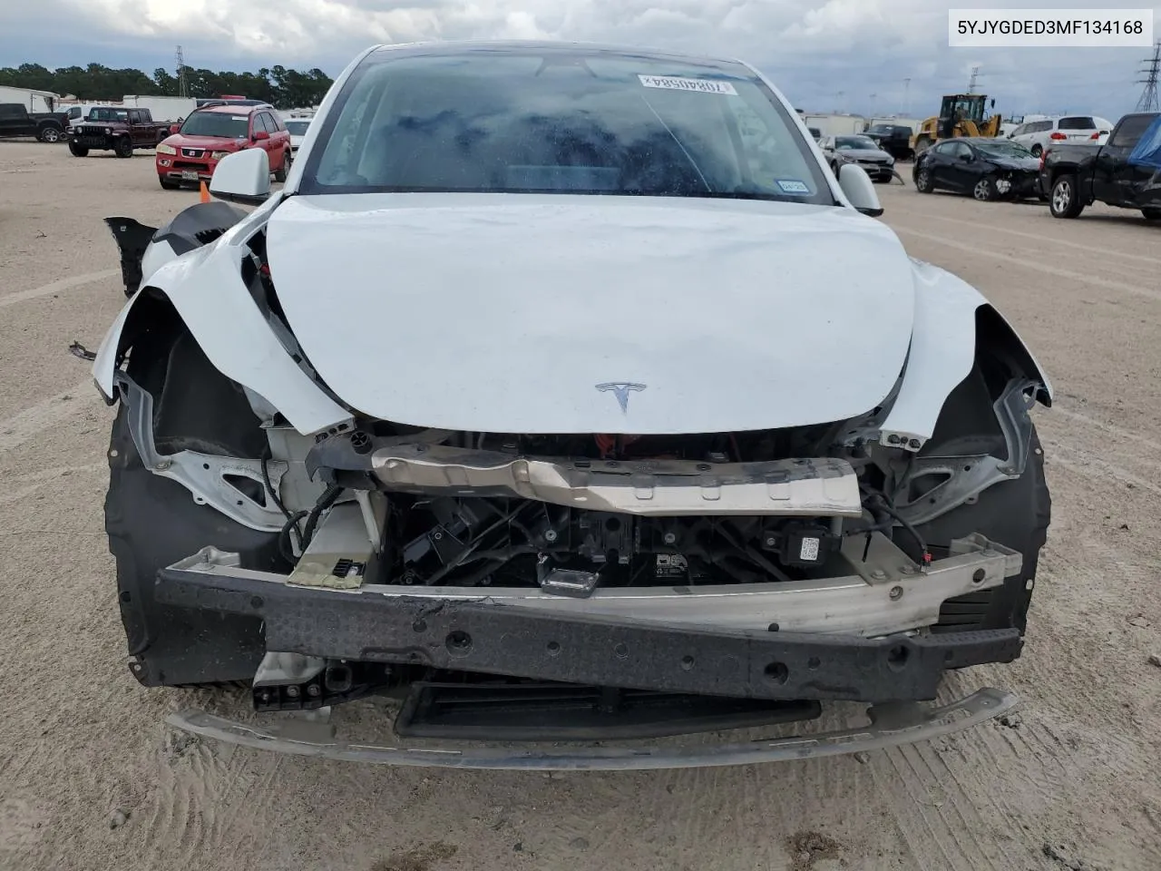 5YJYGDED3MF134168 2021 Tesla Model Y