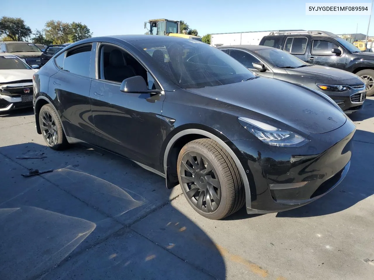 5YJYGDEE1MF089594 2021 Tesla Model Y