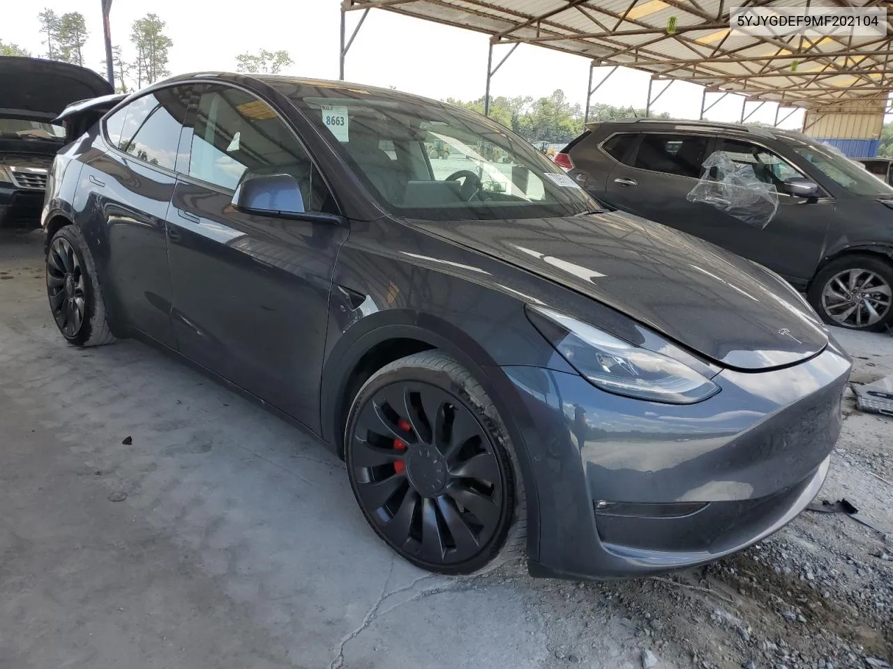 5YJYGDEF9MF202104 2021 Tesla Model Y