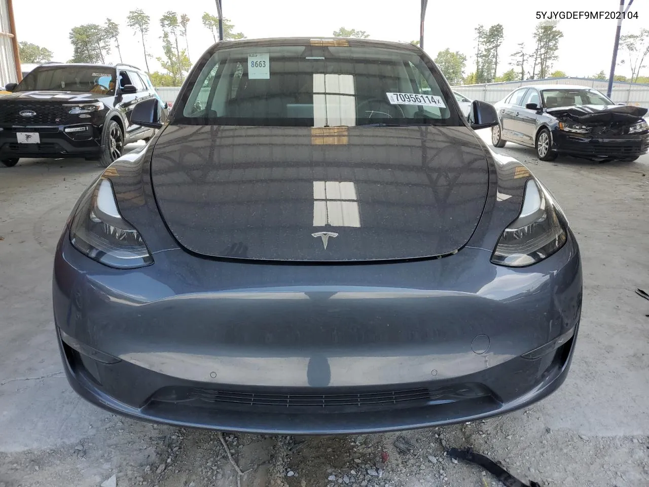 5YJYGDEF9MF202104 2021 Tesla Model Y