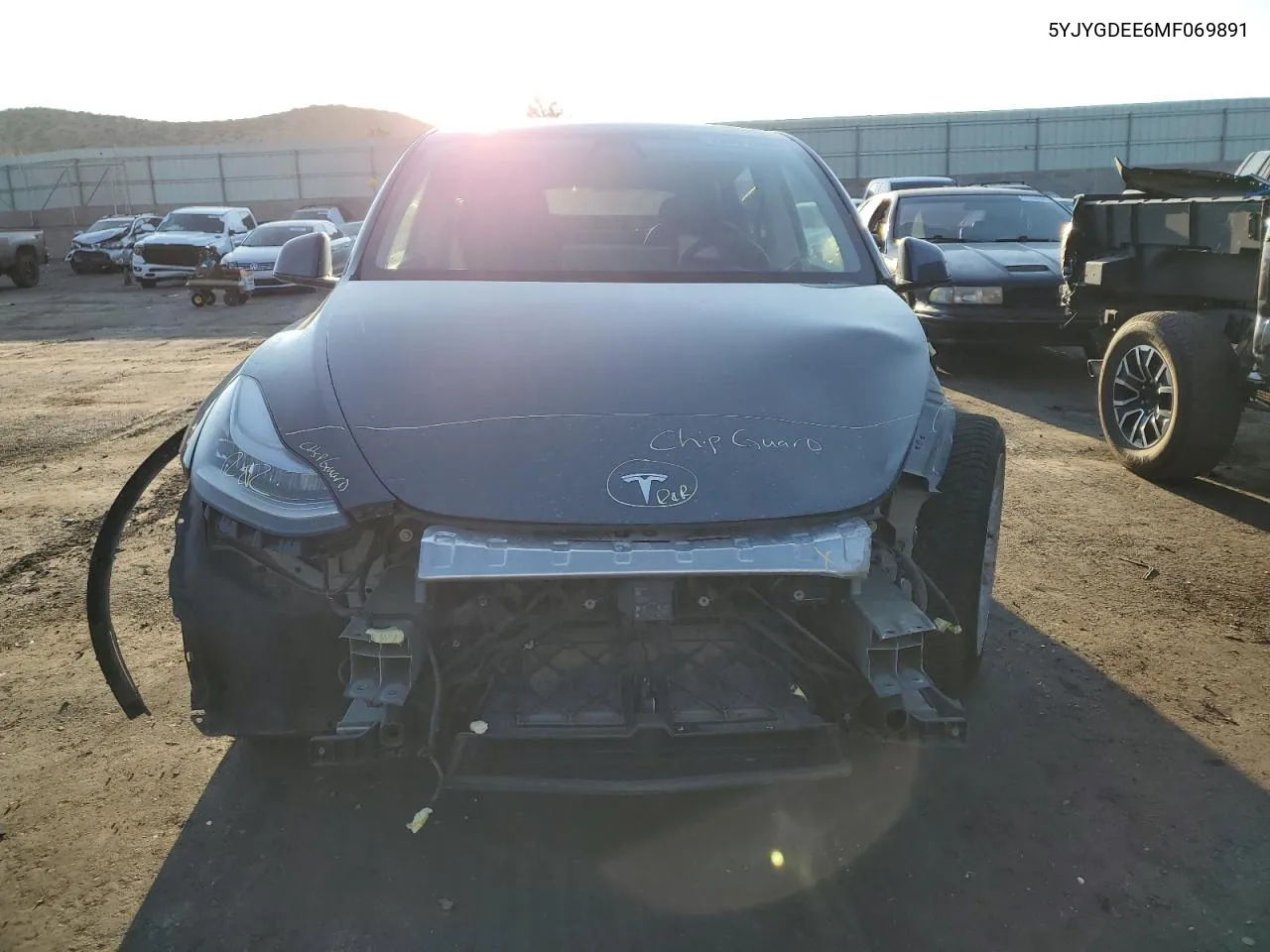 5YJYGDEE6MF069891 2021 Tesla Model Y