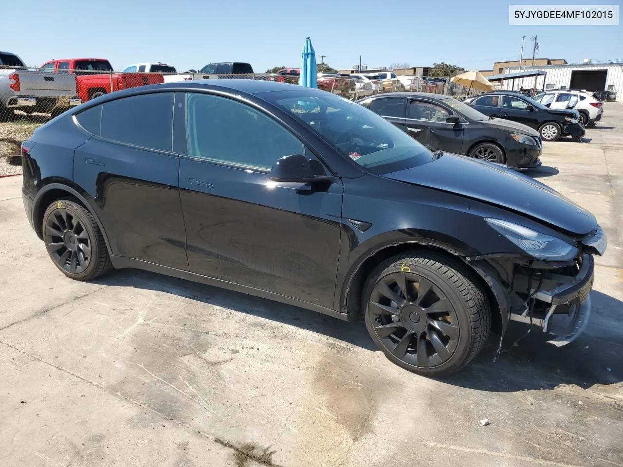 5YJYGDEE4MF102015 2021 Tesla Model Y