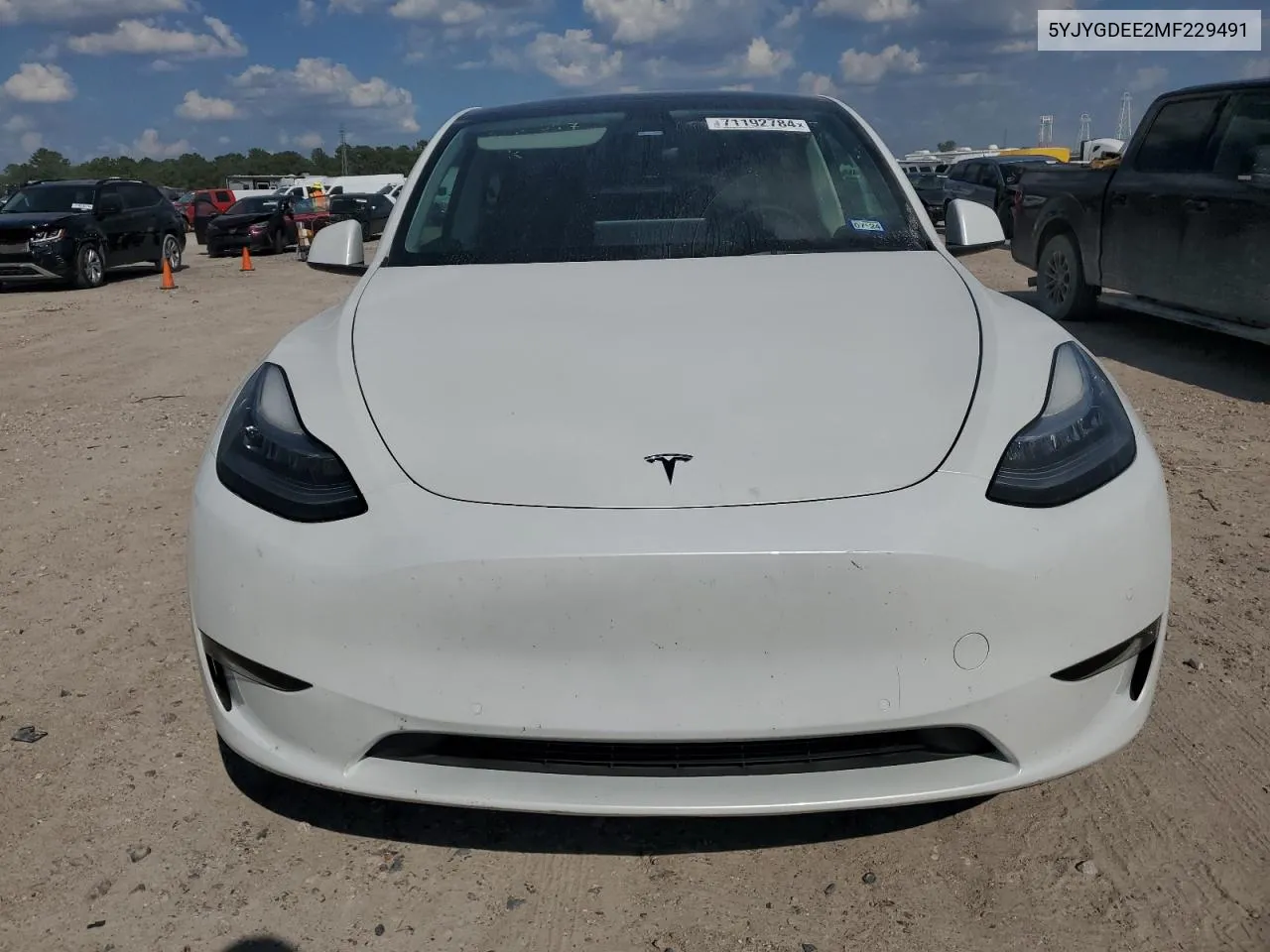 5YJYGDEE2MF229491 2021 Tesla Model Y