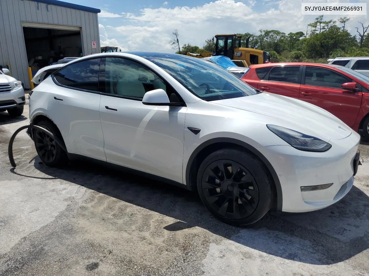 2021 Tesla Model Y VIN: 5YJYGAEE4MF266931 Lot: 71217954