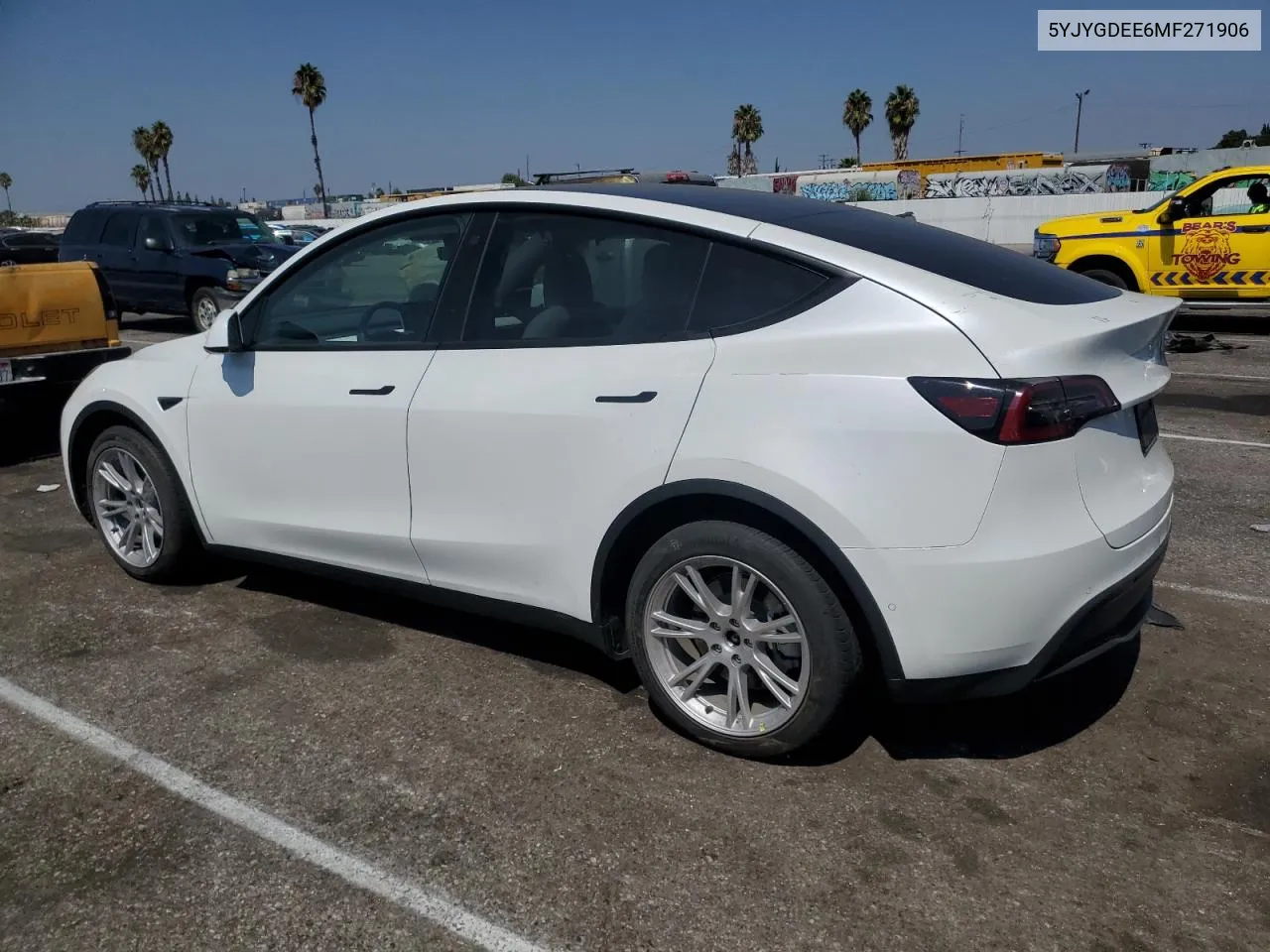 2021 Tesla Model Y VIN: 5YJYGDEE6MF271906 Lot: 71250964