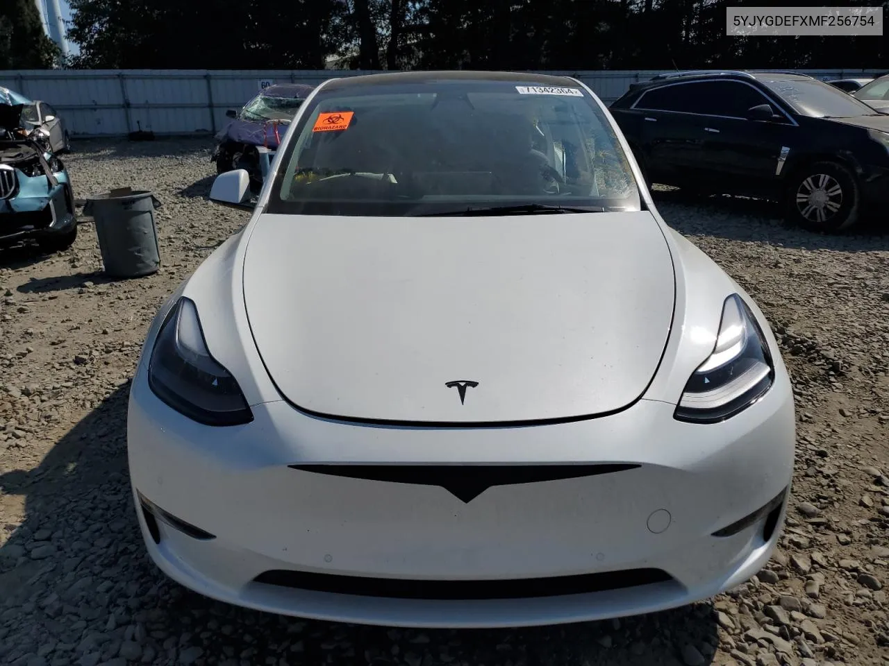 5YJYGDEFXMF256754 2021 Tesla Model Y