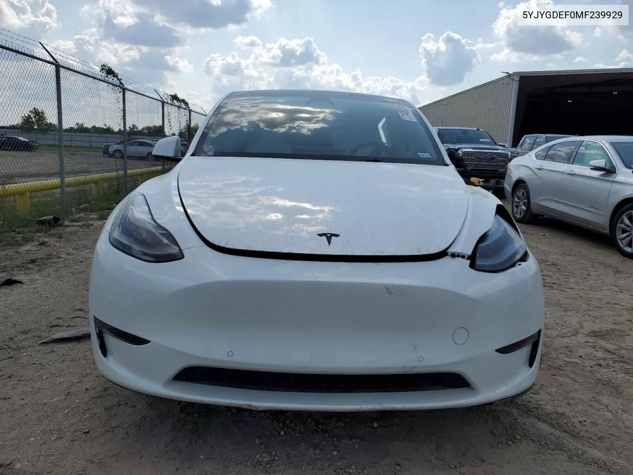 5YJYGDEF0MF239929 2021 Tesla Model Y