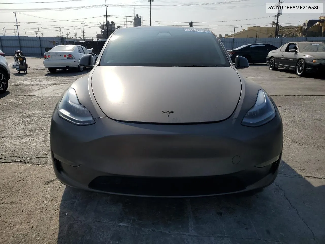 5YJYGDEF8MF216530 2021 Tesla Model Y