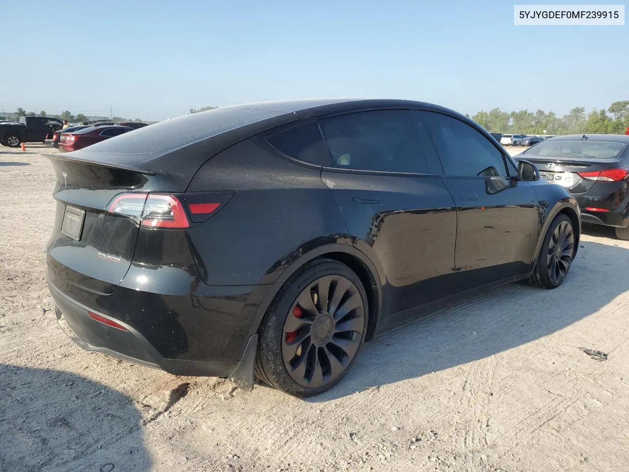 5YJYGDEF0MF239915 2021 Tesla Model Y