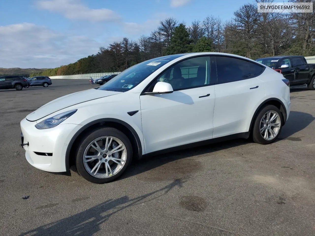 2021 Tesla Model Y VIN: 5YJYGDEE6MF196592 Lot: 71712374