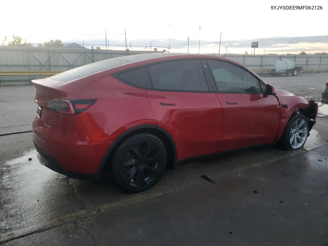 5YJYGDEE9MF062126 2021 Tesla Model Y