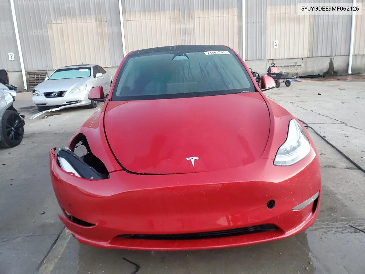 5YJYGDEE9MF062126 2021 Tesla Model Y