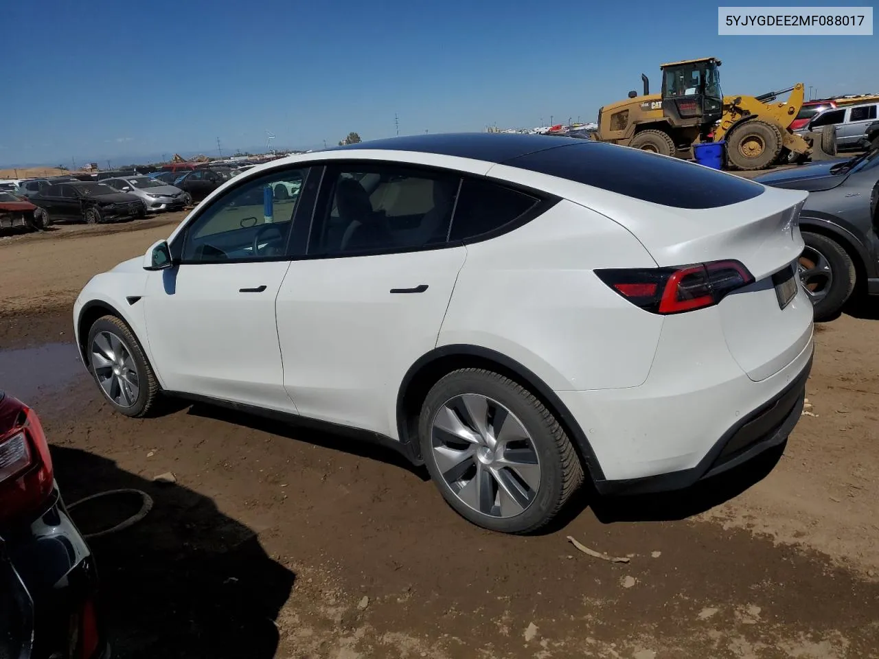 5YJYGDEE2MF088017 2021 Tesla Model Y