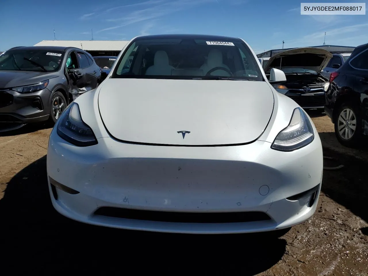 5YJYGDEE2MF088017 2021 Tesla Model Y