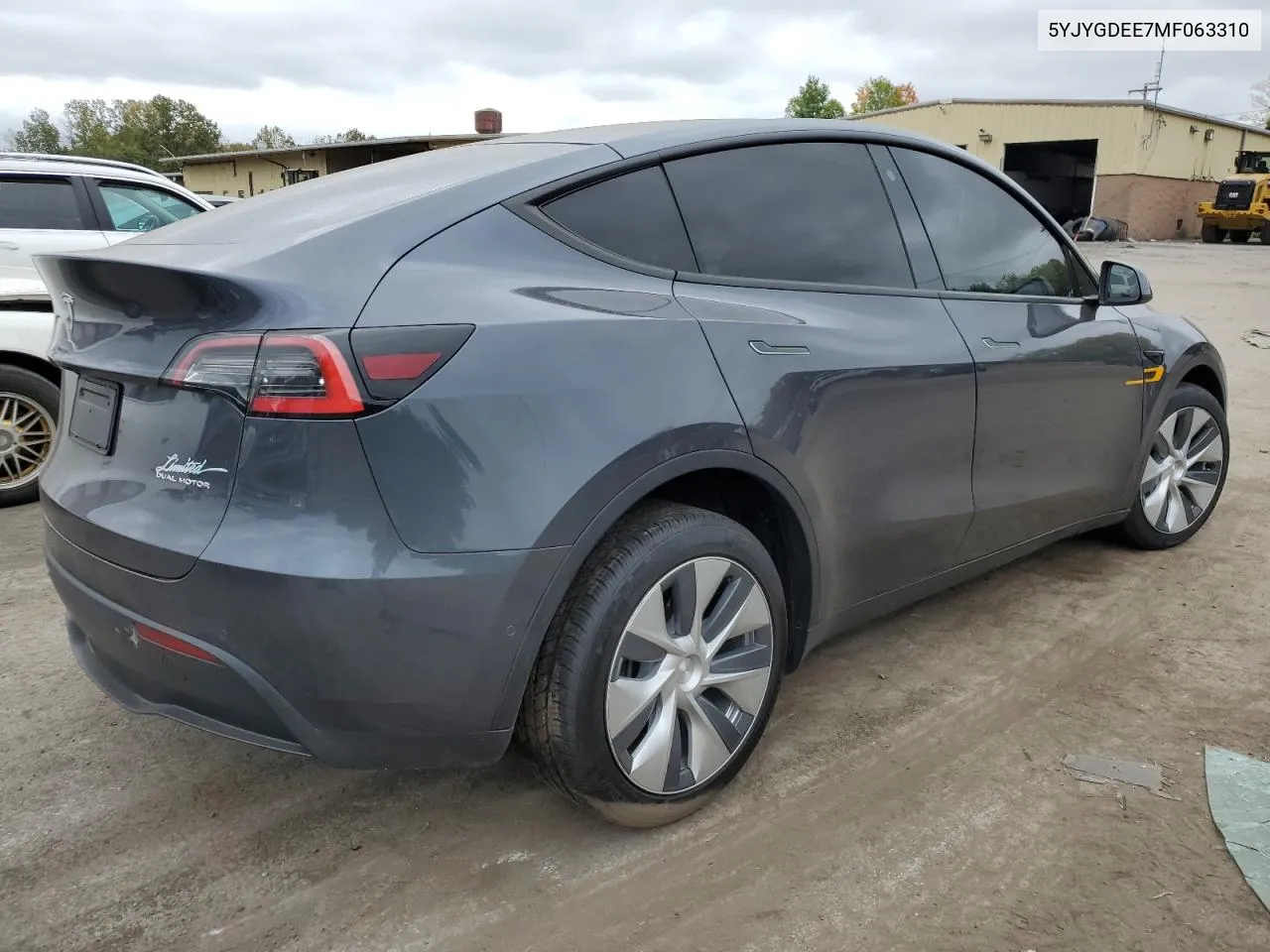 2021 Tesla Model Y VIN: 5YJYGDEE7MF063310 Lot: 72506104