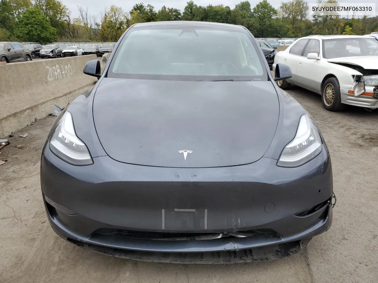 5YJYGDEE7MF063310 2021 Tesla Model Y