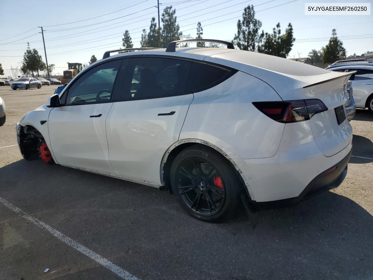 5YJYGAEE5MF260250 2021 Tesla Model Y