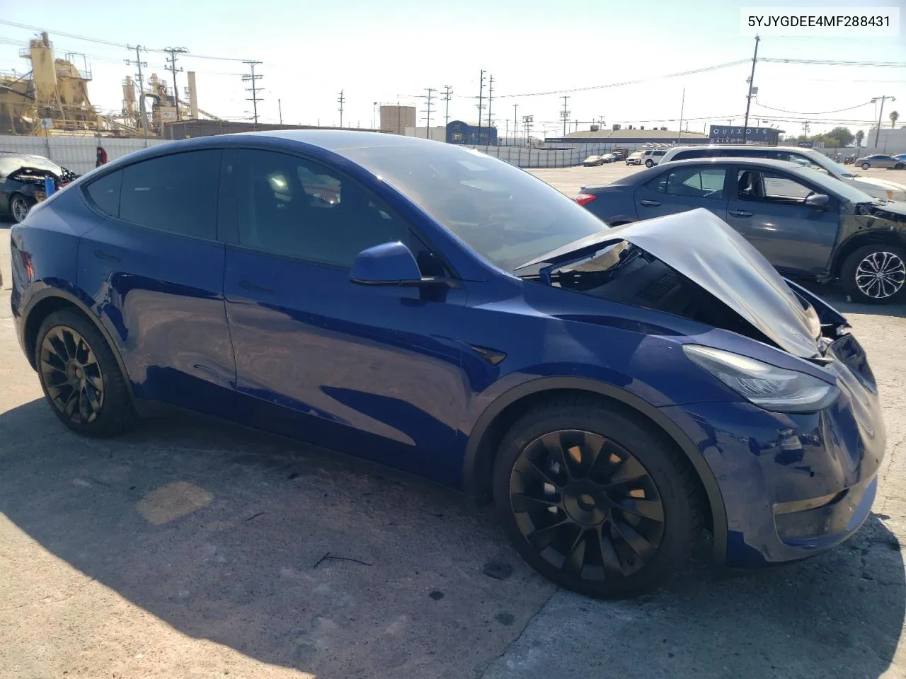 5YJYGDEE4MF288431 2021 Tesla Model Y