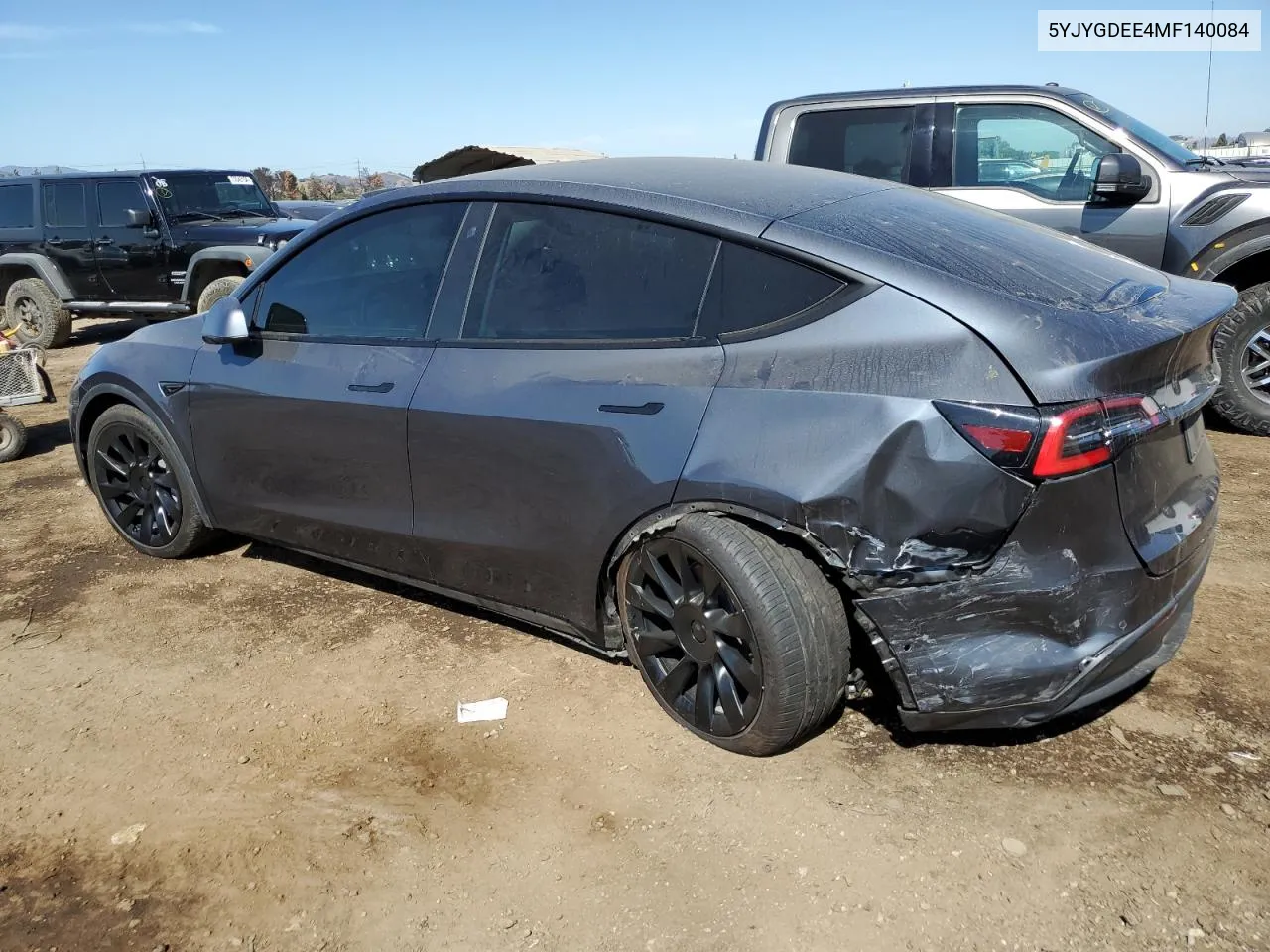 5YJYGDEE4MF140084 2021 Tesla Model Y