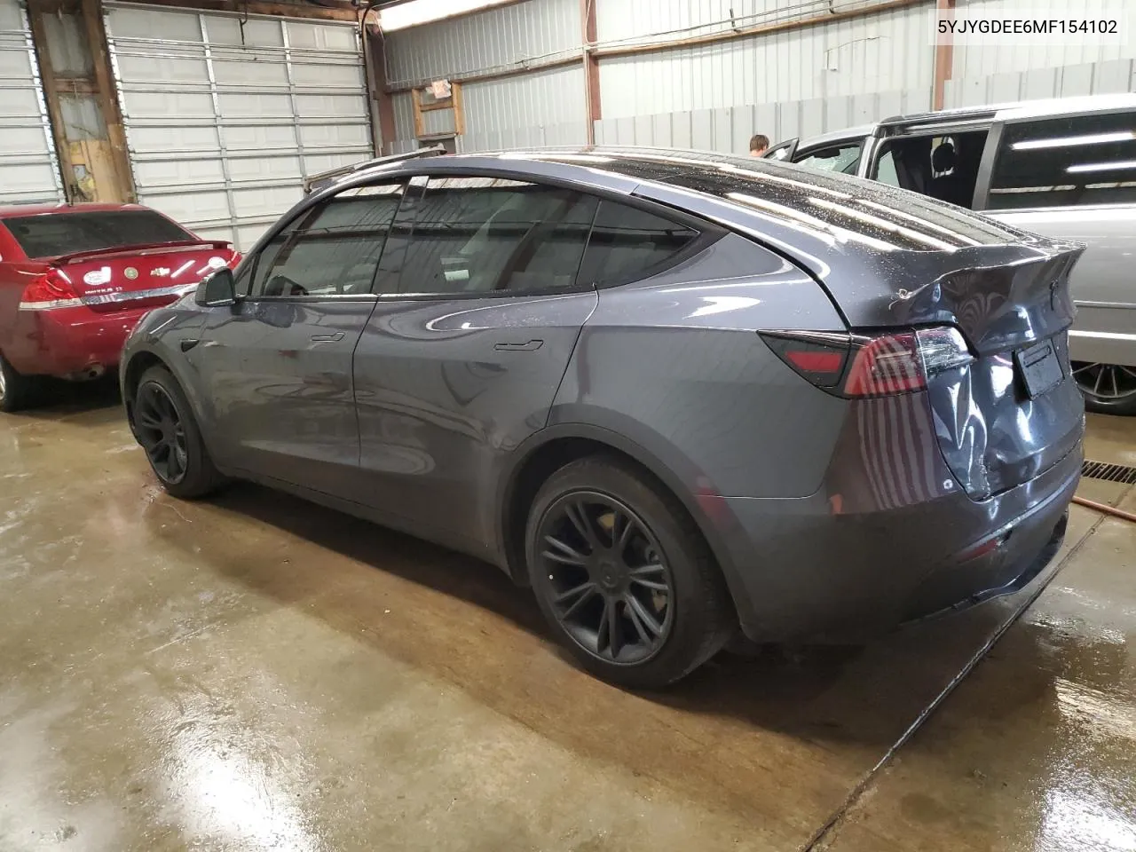 5YJYGDEE6MF154102 2021 Tesla Model Y