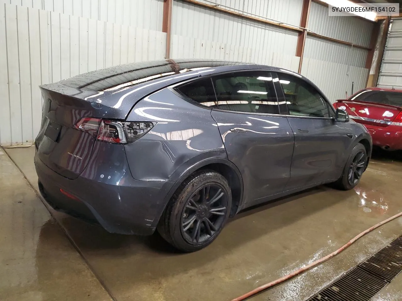 5YJYGDEE6MF154102 2021 Tesla Model Y