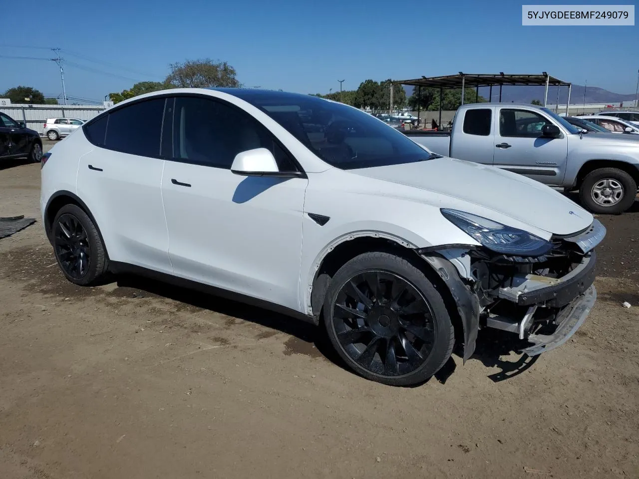 5YJYGDEE8MF249079 2021 Tesla Model Y