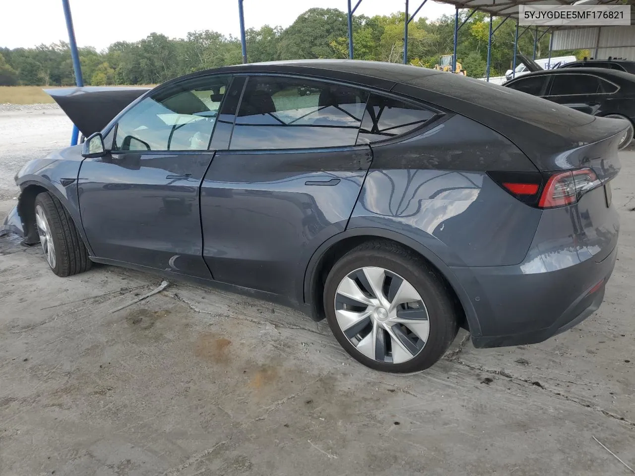 2021 Tesla Model Y VIN: 5YJYGDEE5MF176821 Lot: 72743484