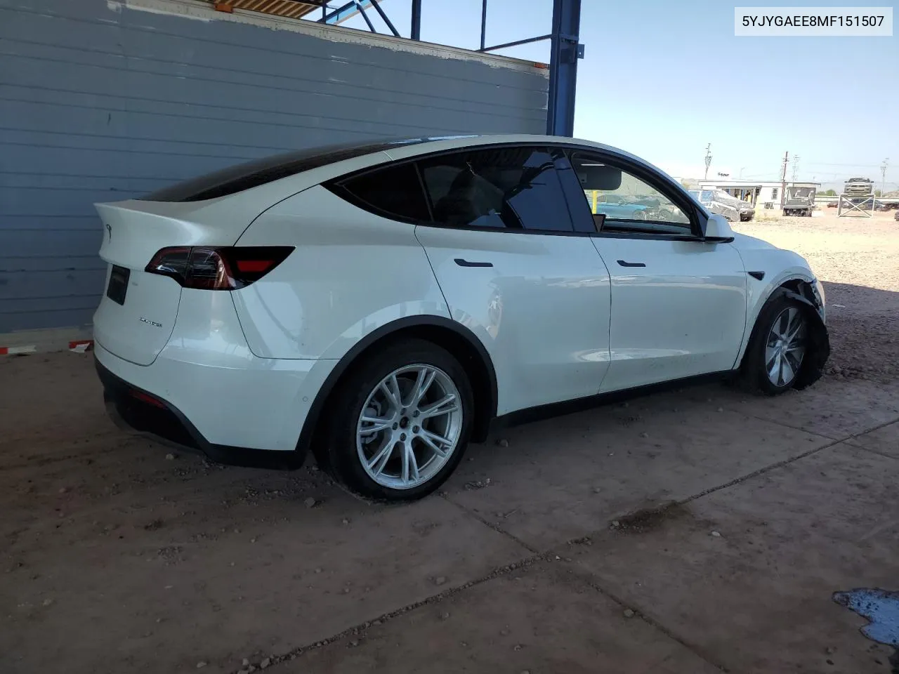 5YJYGAEE8MF151507 2021 Tesla Model Y