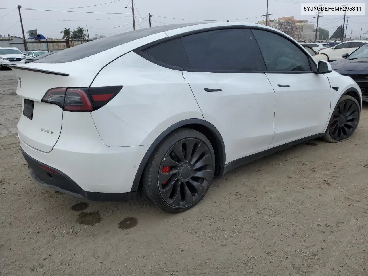 5YJYGDEF6MF295311 2021 Tesla Model Y