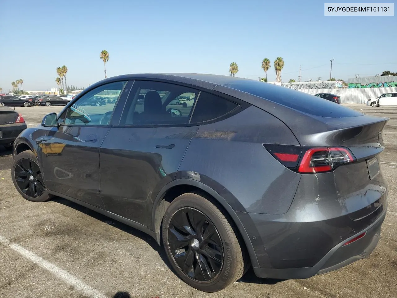 2021 Tesla Model Y VIN: 5YJYGDEE4MF161131 Lot: 73175464