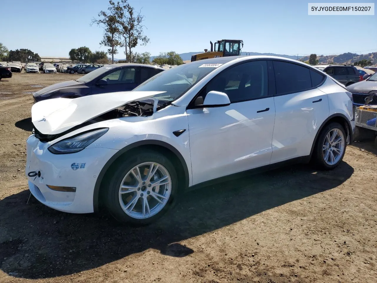 5YJYGDEE0MF150207 2021 Tesla Model Y