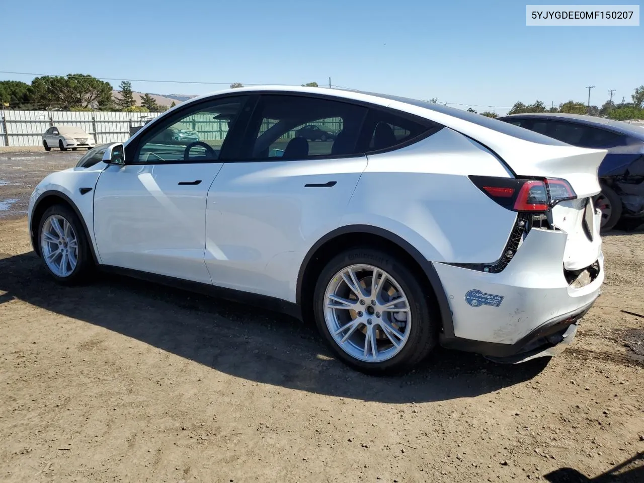 5YJYGDEE0MF150207 2021 Tesla Model Y