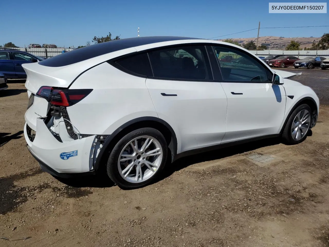 5YJYGDEE0MF150207 2021 Tesla Model Y