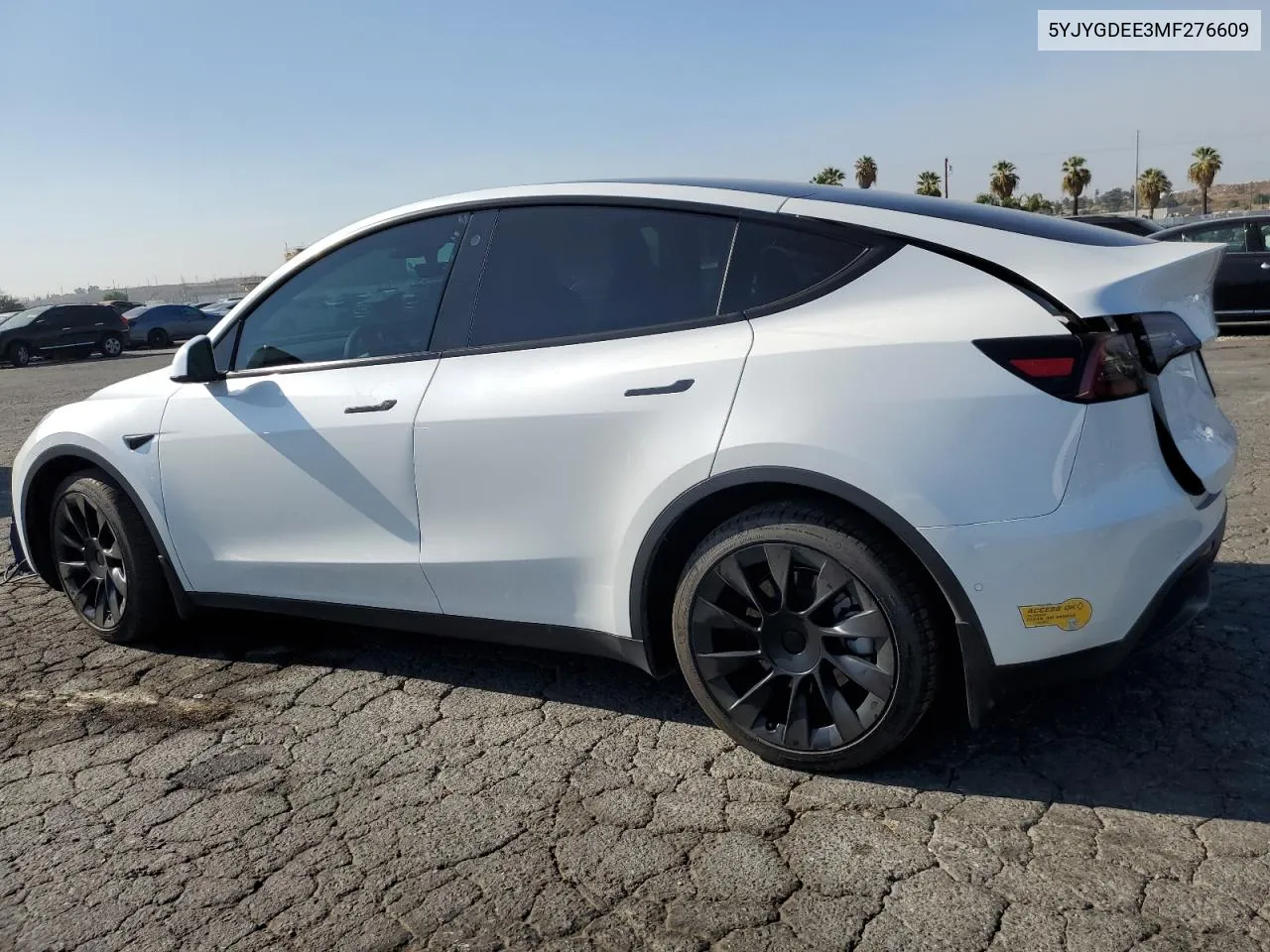 2021 Tesla Model Y VIN: 5YJYGDEE3MF276609 Lot: 73545664