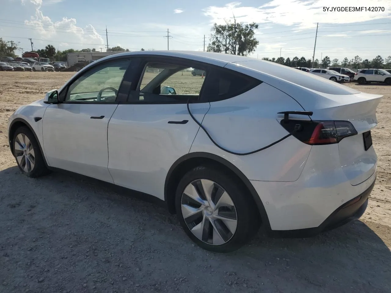 2021 Tesla Model Y VIN: 5YJYGDEE3MF142070 Lot: 73829354