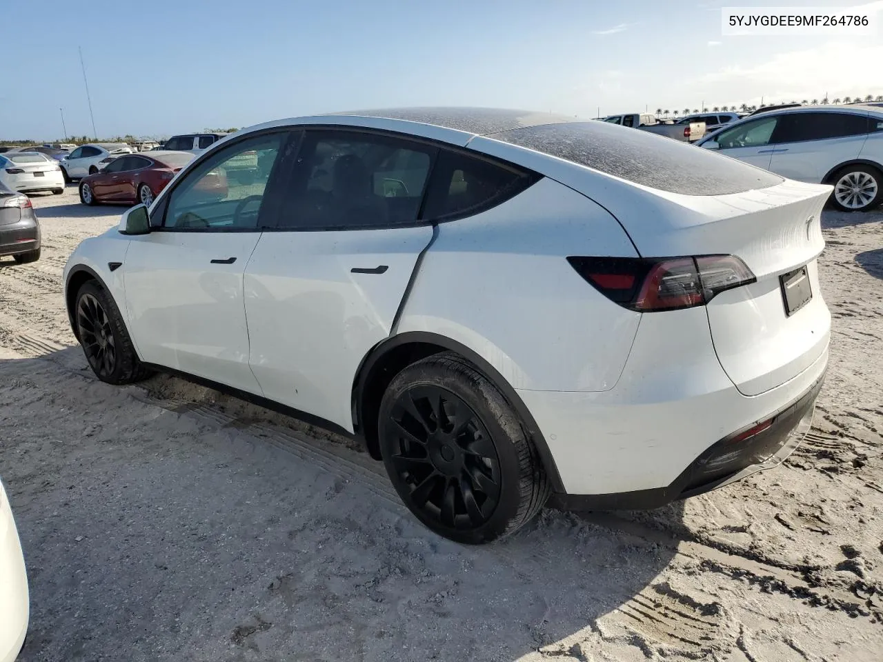 2021 Tesla Model Y VIN: 5YJYGDEE9MF264786 Lot: 74689864