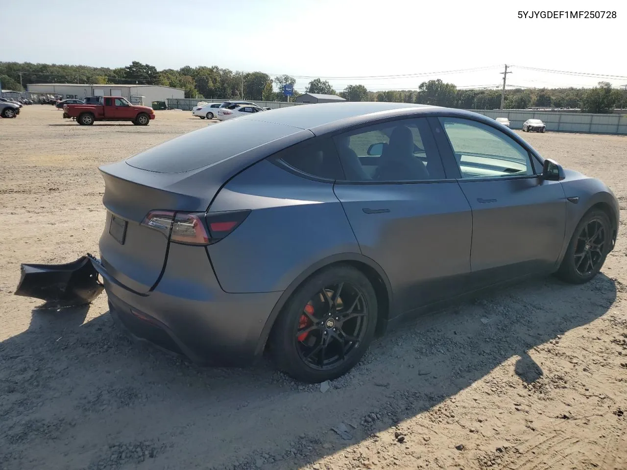 5YJYGDEF1MF250728 2021 Tesla Model Y