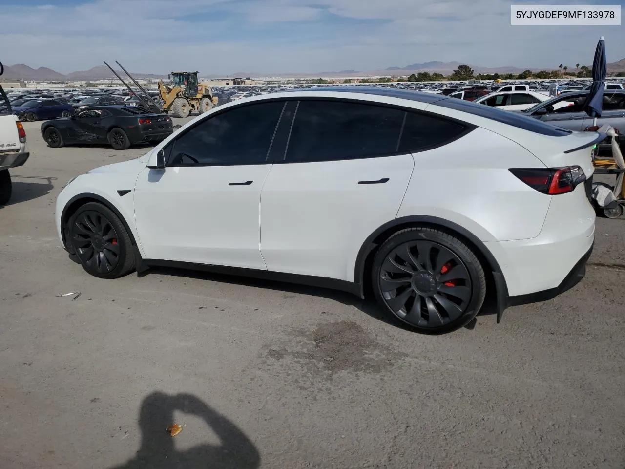 2021 Tesla Model Y VIN: 5YJYGDEF9MF133978 Lot: 75768214