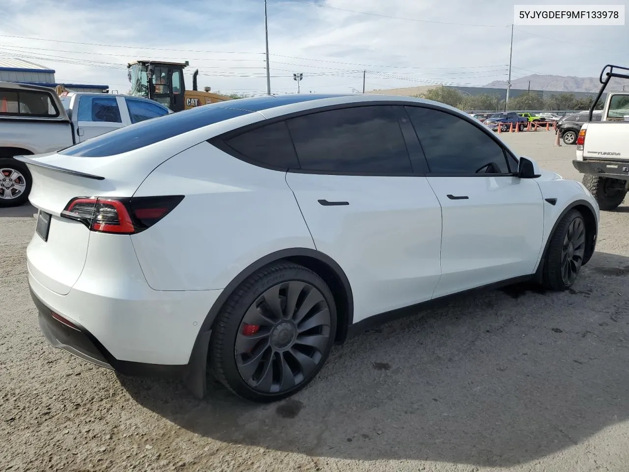 2021 Tesla Model Y VIN: 5YJYGDEF9MF133978 Lot: 75768214