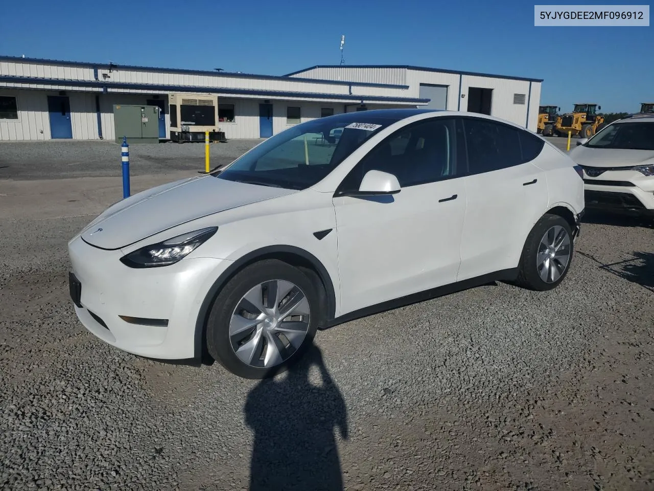 5YJYGDEE2MF096912 2021 Tesla Model Y