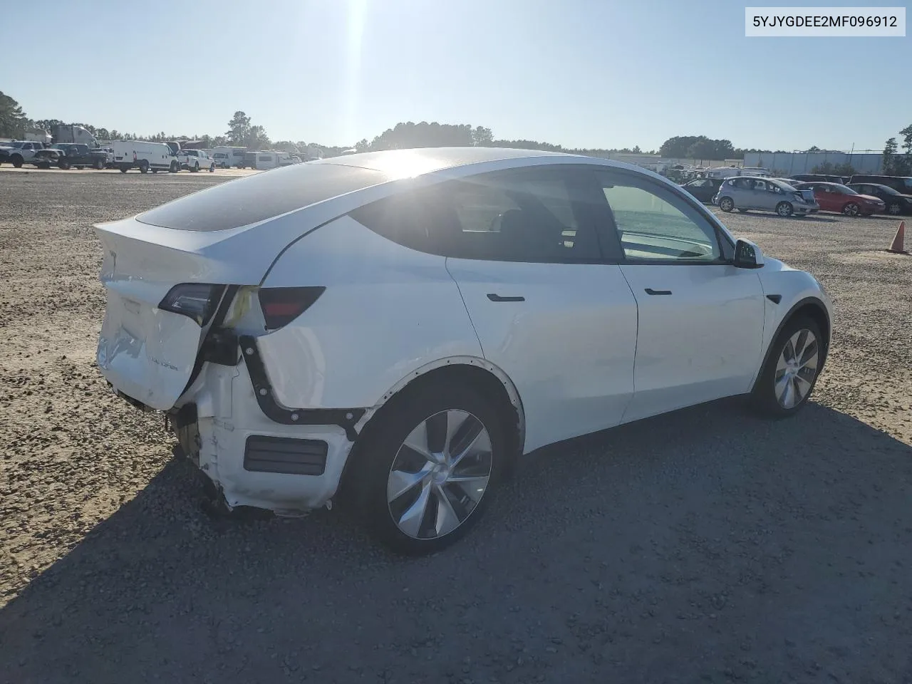 5YJYGDEE2MF096912 2021 Tesla Model Y