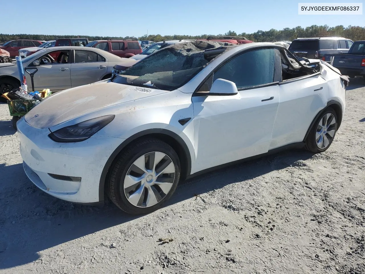 5YJYGDEEXMF086337 2021 Tesla Model Y