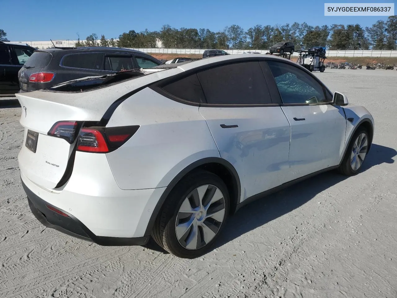 5YJYGDEEXMF086337 2021 Tesla Model Y