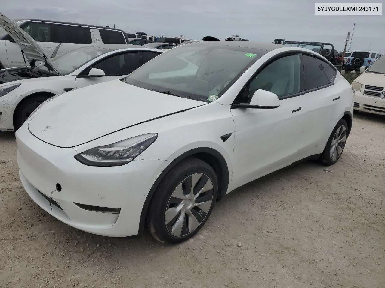 5YJYGDEEXMF243171 2021 Tesla Model Y