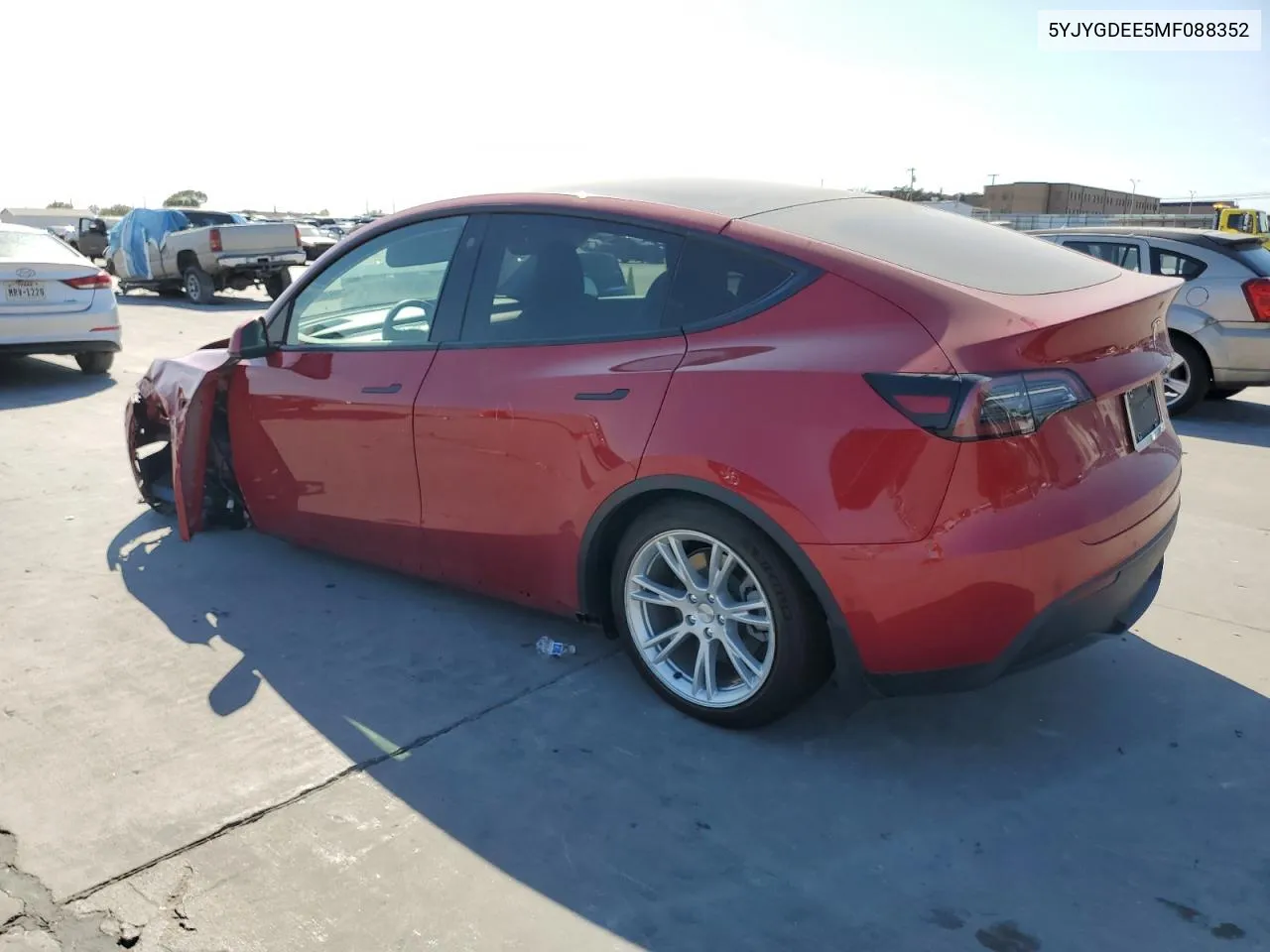 5YJYGDEE5MF088352 2021 Tesla Model Y