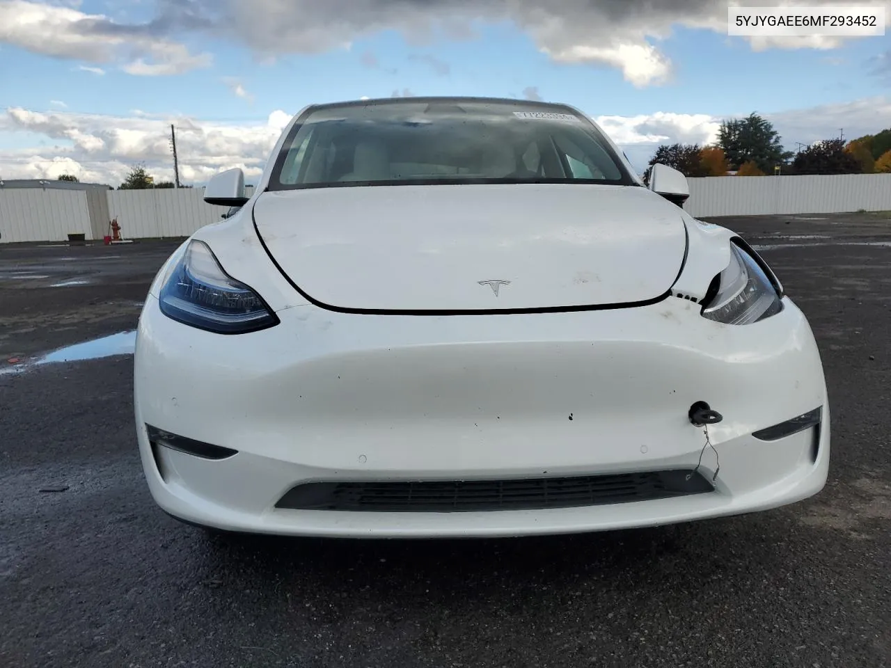 5YJYGAEE6MF293452 2021 Tesla Model Y