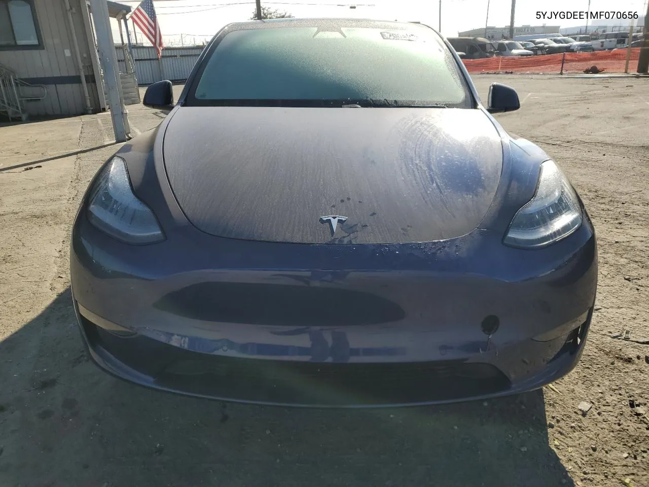 2021 Tesla Model Y VIN: 5YJYGDEE1MF070656 Lot: 79042364