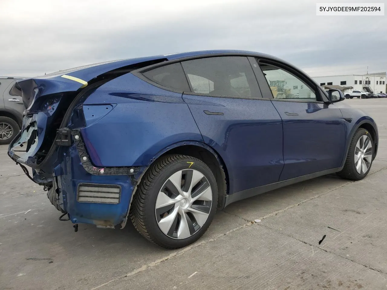 2021 Tesla Model Y VIN: 5YJYGDEE9MF202594 Lot: 79279004